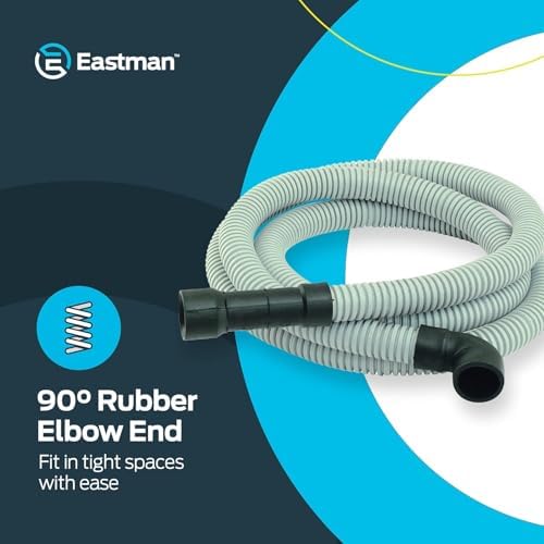Eastman 8 Foot Dishwasher Drain Hose, Universal Fit - Image 6
