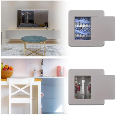 Self Adhesive Access Panels, 1 Pack Wall Mounted Hole Cover Inspection Door - Image 7