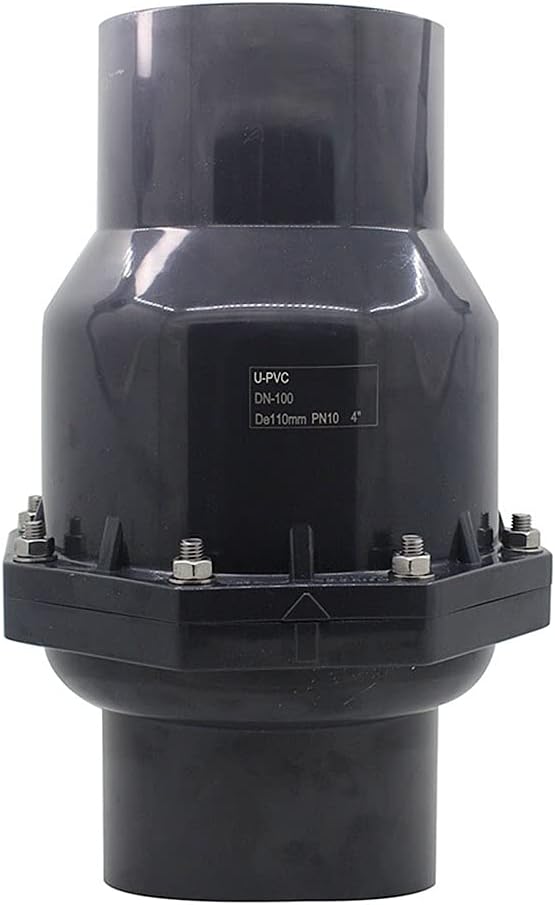 ETomey Check Valve, ID 20 25 32 40 50 63 75 90 110 125 160 200mm Sewer Drain by Unknown