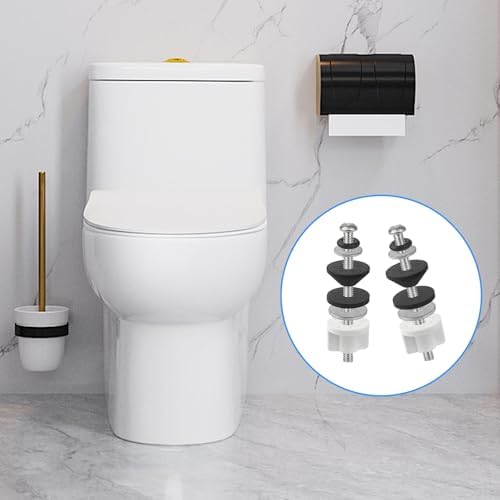 2PCS 3 Inches Universal Toilet Seat Bolts Kit - Image 7