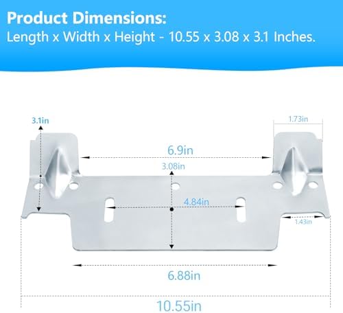 382430-1120A Steel Hanging Bracket - Image 2