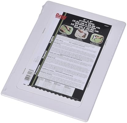 Oatey 34247 Louvered Design Access Panel Frame ABS 6x9 - Image 4