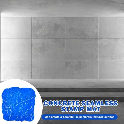 Gisafai 1 Pcs Concrete Stamp Mat, Seamless Slate Texture Skin - Image 5