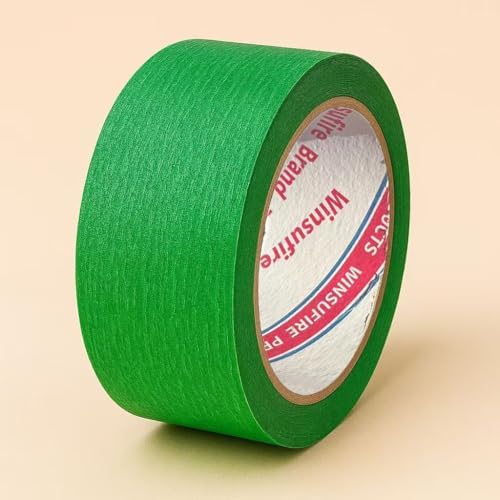 Green Masking Tape, Colored Painters Tape - Image 3