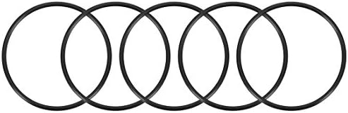 uxcell Nitrile Rubber O-Rings 80mm OD 73mm ID 3.5mm Width, Metric Nitrile by uxcell