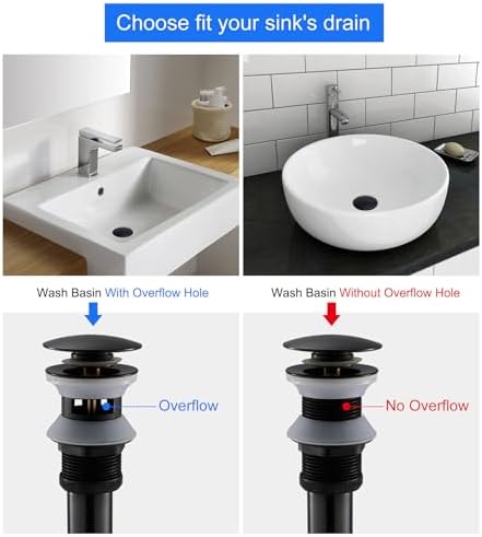 U-Shape P-Trap Kit, 1-1/4" Stainless Steel Sink Drain no Overflow - Image 7