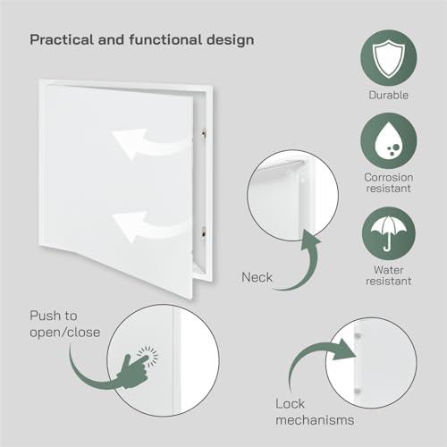 Vent Systems 24'' x 24'' Inch White Metal Access Panel - Image 3