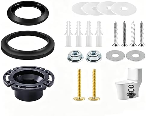 385311658 385345892 RV Toilet Seal 3" Flange Kit by ELAIRUA