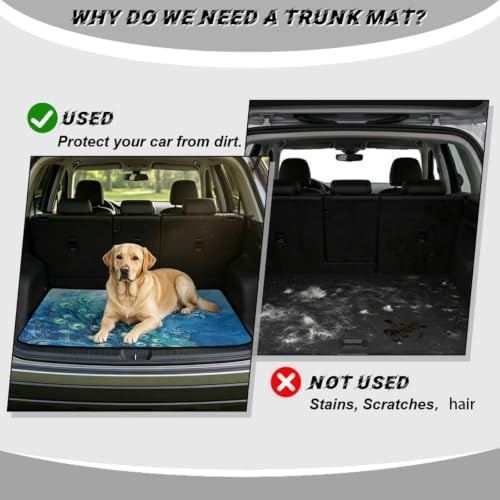ELEQIN Car Trunk Cargo Liner, Washable Auto Trunk Protective Mat, Cargo Liner - Image 4