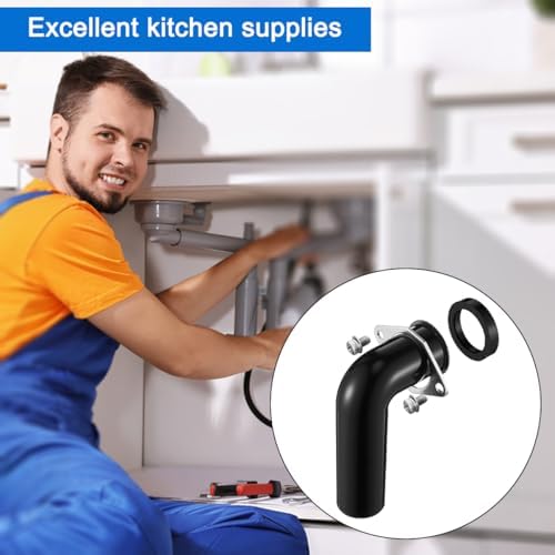 YuCool Garbage Disposal Drain Elbow Replacement Kit, Includes 1.5" Elbow - Image 7