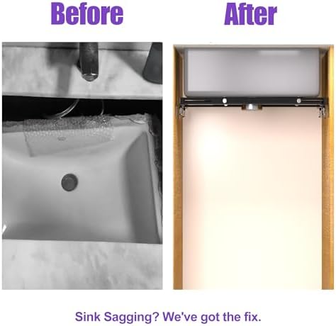 Undermount Sink Brackets, Adjustable Undermount Sink Support, Heavy Duty Under - Image 5