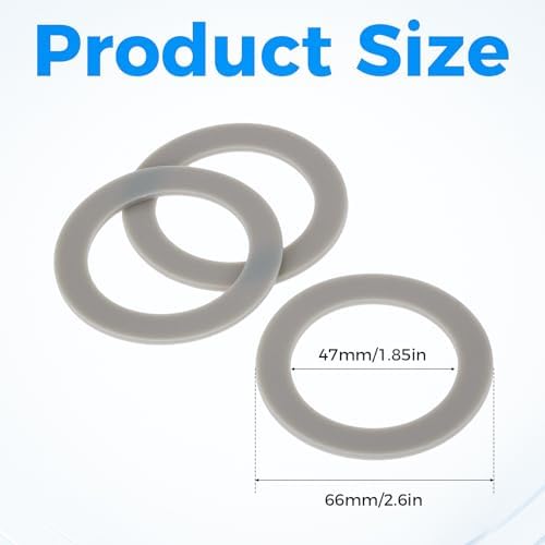 3Pcs Gasket Rubber Seal O-Ring Replacement - Image 2