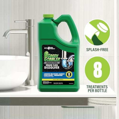 Green Gobbler Industrial Strength Grease and Hair Drain Clog Remover | Drain - Image 6