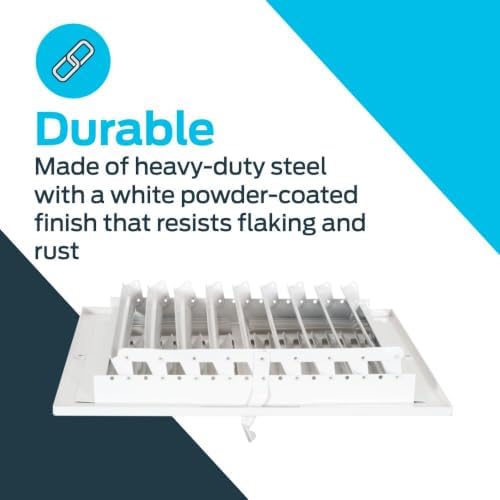 EZ-FLO 10 x 10 Inch Air Vent Cover - Image 6