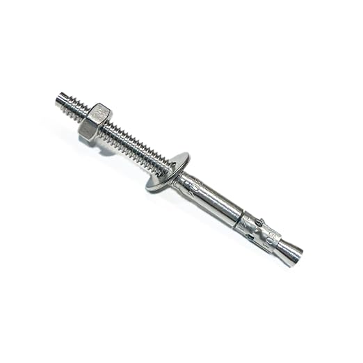 Mighty Fasteners Wedge Anchors – Heavy-Duty 304 Stainless Steel Expansion Bolts by We%E2%80%99reFastenedtoYourNeeds