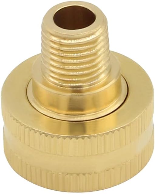 Hooshing 3PCS Garden Hose Adapter 1/4" NPT Male to 3/4" GHT Female Thread | - Image 6