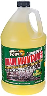 Instant Power Commercial Drain Maintainer & Trap Treatment, 1 Gal by ScotchCorp