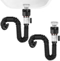 2 Pack Bathroom Sink Drain Kit, by Rackickyer