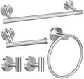 5pcs Bathroom Hardware Set, Brushed Nickel Bathroom Hardware Set, Including 16" by RUBY.Q