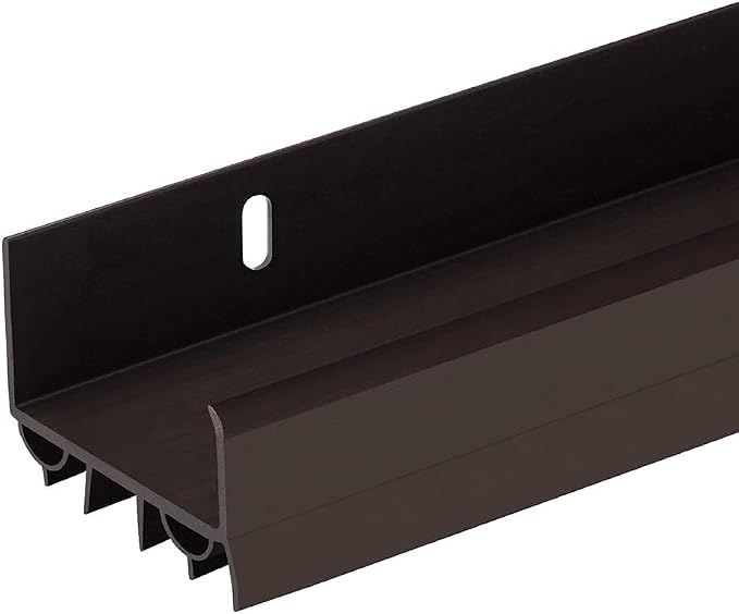 PVC Slide-On Door Bottom | Adjustable Plastic Weatherstrip Door Bottom by RandallManufacturing
