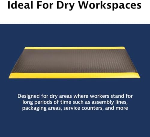 NoTrax 418 Diamond Tred™ 2' x 60' x 3/8" Anti Fatigue Mat - Image 5