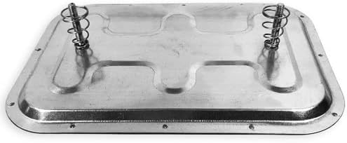 12" x 8" Hi Temp Grease Duct Access Door Galvanized - Image 3