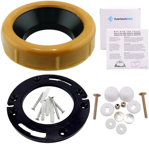 EvertechPro Toilet Wax Ring Kit by EVERTECHPRO