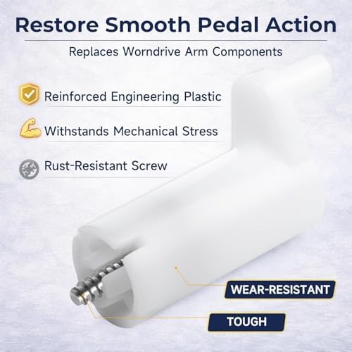 42048 RV Toilet Repair Kit Waste Ball Drive Arm Replacement Smooth Flush - Image 5