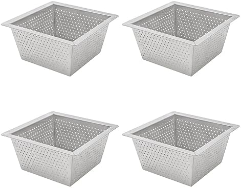 Leyso Stainless Steel Floor Sink Top Hang Basket Strainer Sink Drain Cover 10" by LEYSO