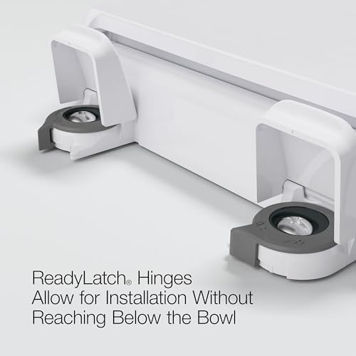 KOHLER 4639-RL-NY Cachet ReadyLatch Round Toilet Seat Soft Close, Thunder Grey - Image 5