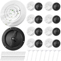 Therwen 8 Set 6 Inch Round Ceiling Diffuser Vent Cover by Therwen