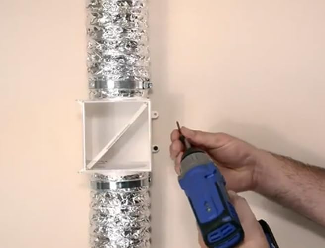 Dryer Duct Lint Trap, Extra Heat Dryer Saver, Accommodates 4" Transition Ducts - Image 5