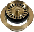 Complete Strainer with Collar, Unlacquered Brass by Unknown