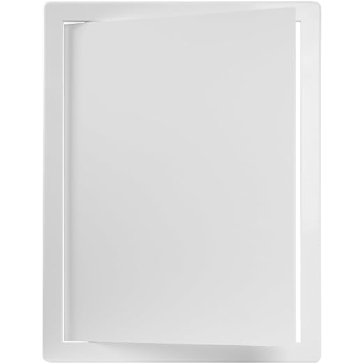 12" x 16" White ABS Plastic Plumbing Access Panel - Image 6