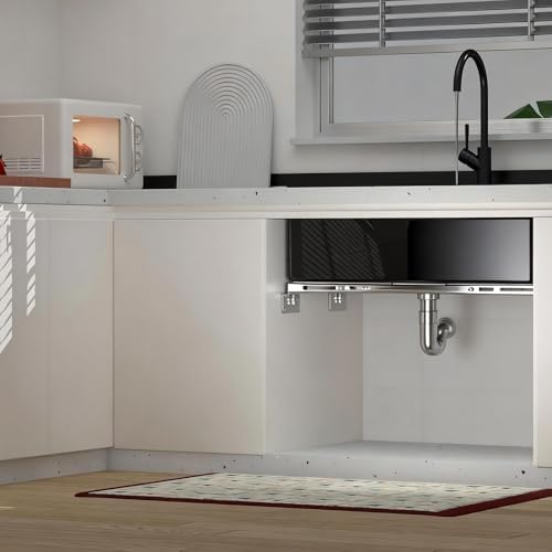 Undermount Sink Brackets Support Kit, Adjustable Heavy Duty Stainless Steel - Image 4