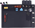 Premium Heat Resistant 932°F Magnetic Silicone Soldering Mat Electronics Work by HPFIX