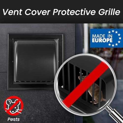 Repa Market 4 Inch Dryer Vent Cover Outside - Image 3