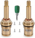 Brass Faucet Cartridge Replacement Kit M20 x 1.5 Ceramic Valve Pair by Unknown