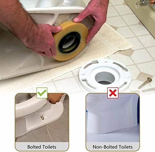 MaxLLTo Replacement Extra Thick Toilet Bowl Gasket Wax Ring - Image 5