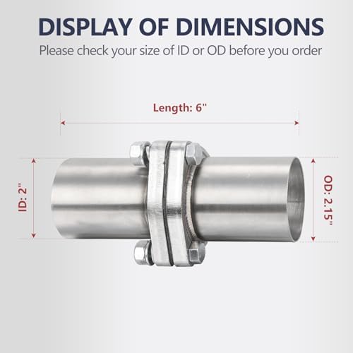 LCGP Exhaust Flange Repair Piping Kit 2" ID - Image 2