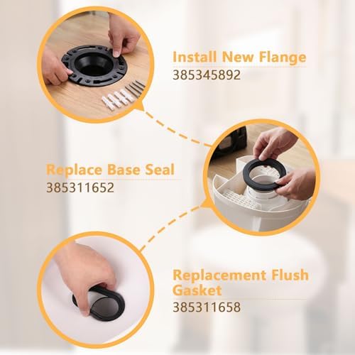 3-in-1 RV Toilet Flange & Seal Kit - Image 5