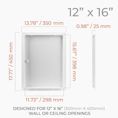 12 x 16 Inch Metal Access Panel - Image 2