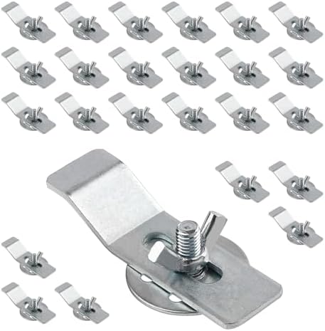 Sink Clips Kit, Sink Mounting Kit Bracket, Undermount Sink Clip, Kitchen Sink by Potiarey
