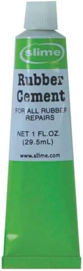 Slime 1051-A Rubber Cement, Tire Repair, Use by Slime