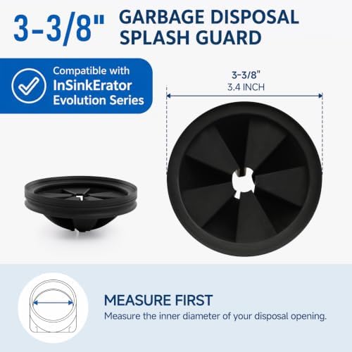 Garbage Disposal Splash Guard Collar Sink Baffle, Food Waste Disposer Parts - Image 2