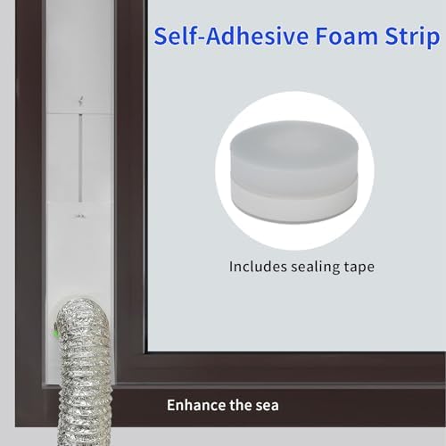 Dryer Vent Window Kit for Sliding & Hung Windows - Image 4