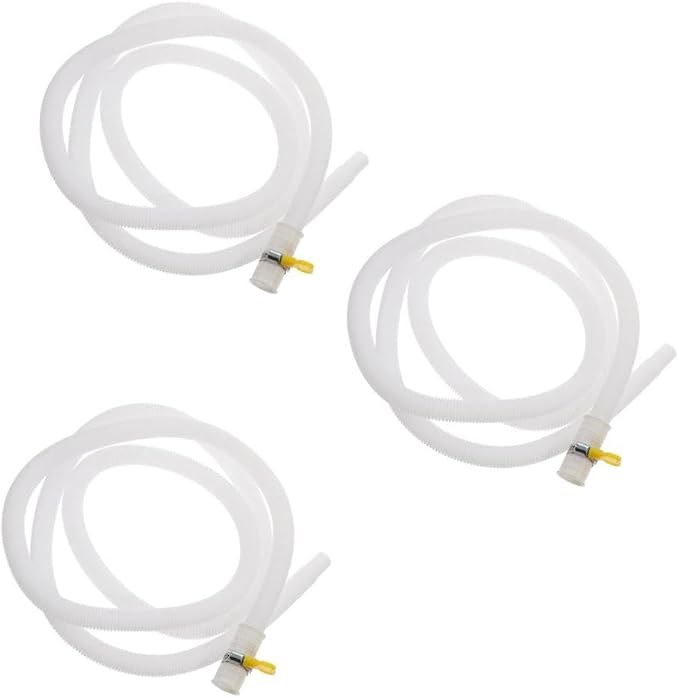 IMIKEYA 3pcs Washing Machine Drain Hose Extension Flexible Drainage Pipe - Image 7