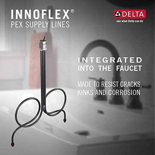 Delta Faucet Trinsic Chrome Bathroom Faucet, Bathroom Sink Faucet, Diamond Seal - Image 5