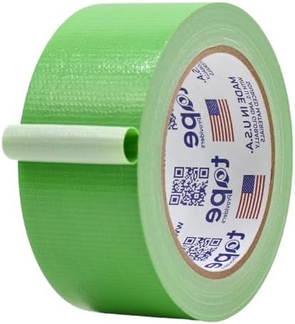 MAT Duct Tape Light Green Industrial Grade, 2 inch x 60 ft. Waterproof by MATTape