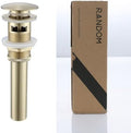 RANDOM Brushed Gold Sink Drain by RANDOM